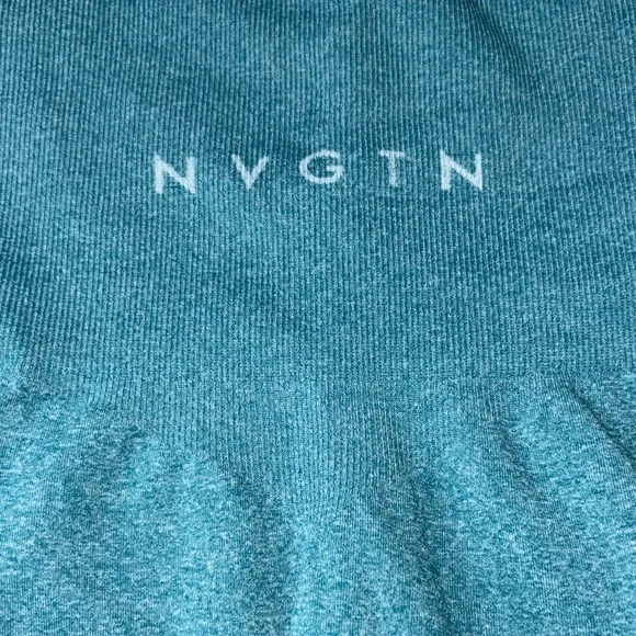 NVGTN Forest Green Contour Seamless Workout Leggings | XS - Picture 2 of 5